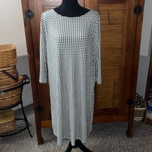 J Jill Houndstooth dress
